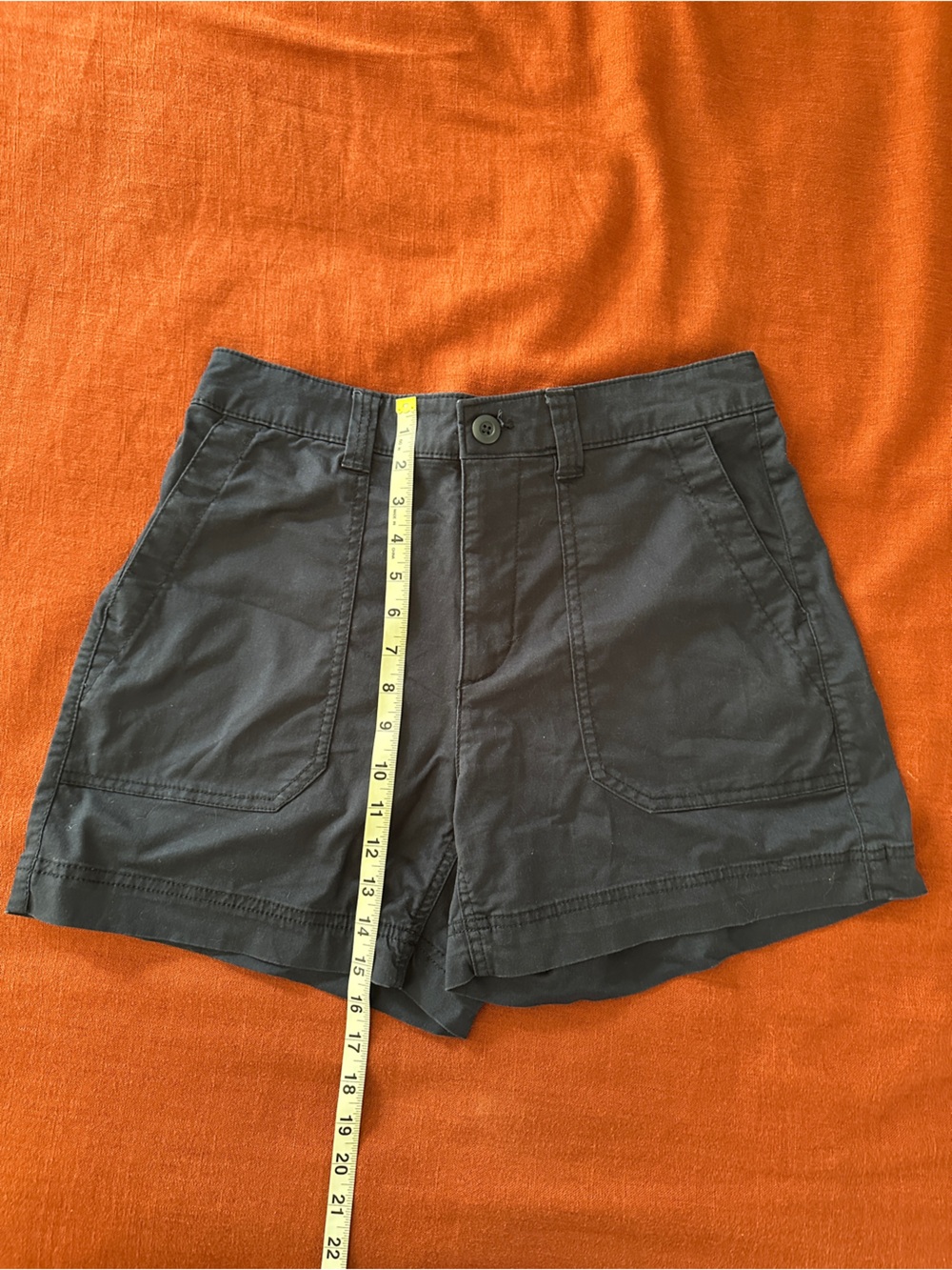 Old Navy OG Chino Utility Patch-Pocket Shorts Navy - Picture 8 of 8